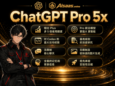 GPT Pro 5x（正规充值，质保30天）