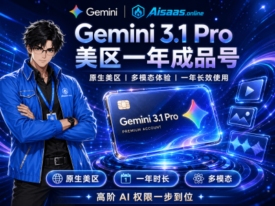 gemini pro 年会员 美区老号